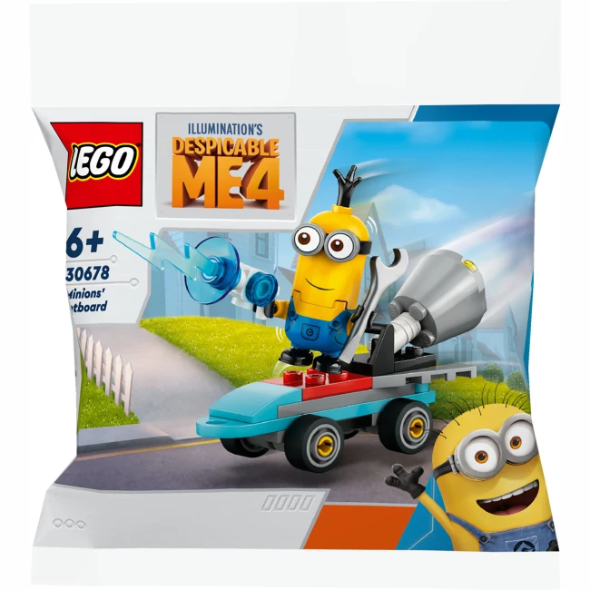 Конструктор LEGO Despicable Me Джетборд посіпак 48 деталей (30678)