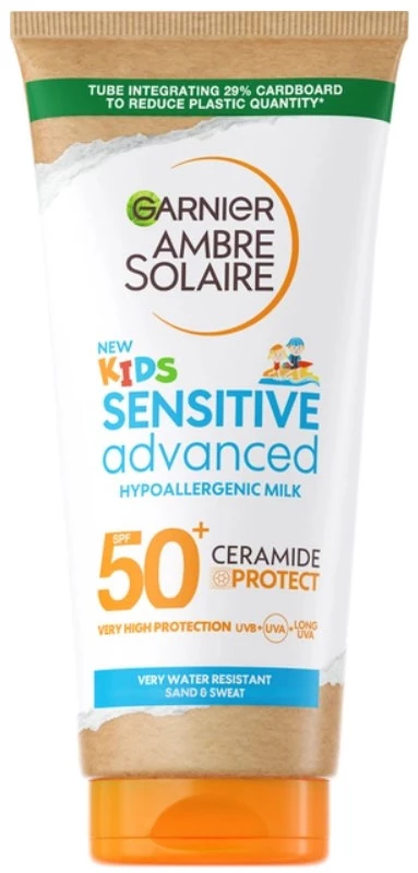 Сонцезахисне молочко для дітей Garnier Ambre Solaire Kids SPF50+, 175 мл
