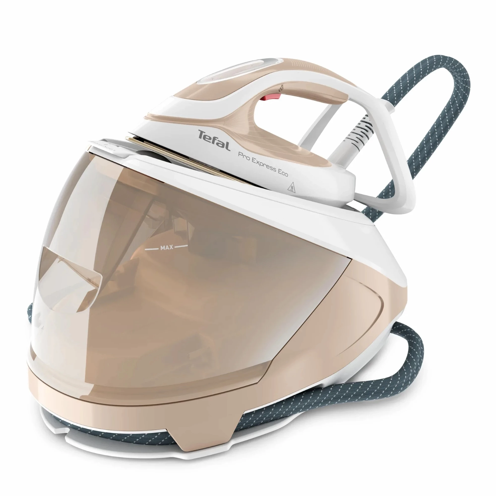 Праска-парогенератор Tefal Pro Express Eco GV9E22E0 біло-золотий 1800 мл (3121040092972)