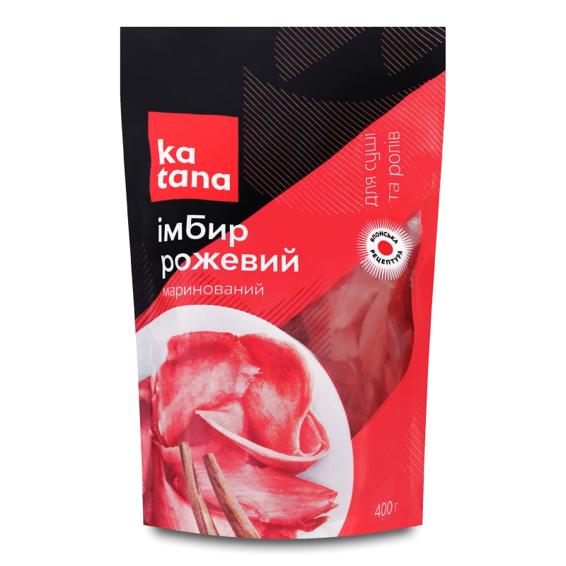Імбир маринований рожевий Katana д/п 400г