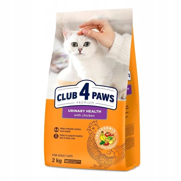 Корм сухий для котів Club 4 Paws профілактика сечокам'яної хвороби 2 кг (4820215369411)