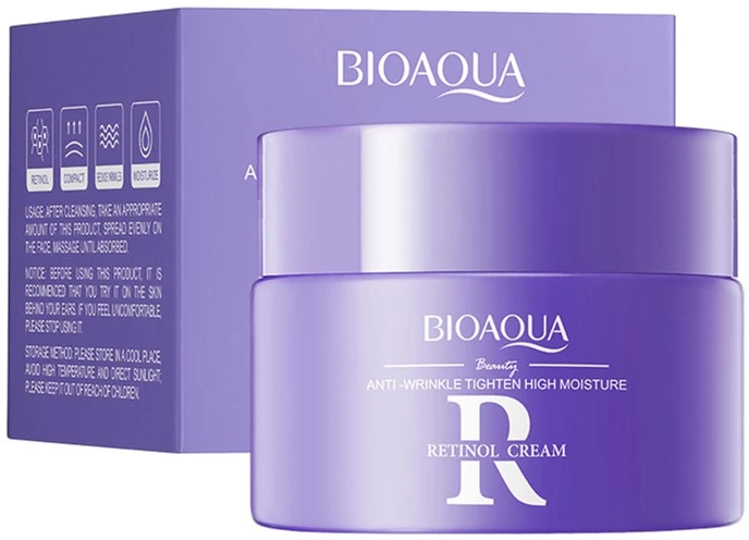 Крем для обличчя Bioaqua Retinol Face Cream з ретинолом 60 г (NO.BQY18809)