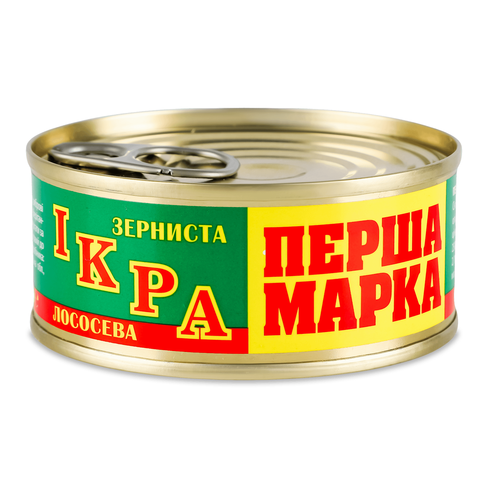 Ікра Перша Марка лососева зерниста солона, 80г