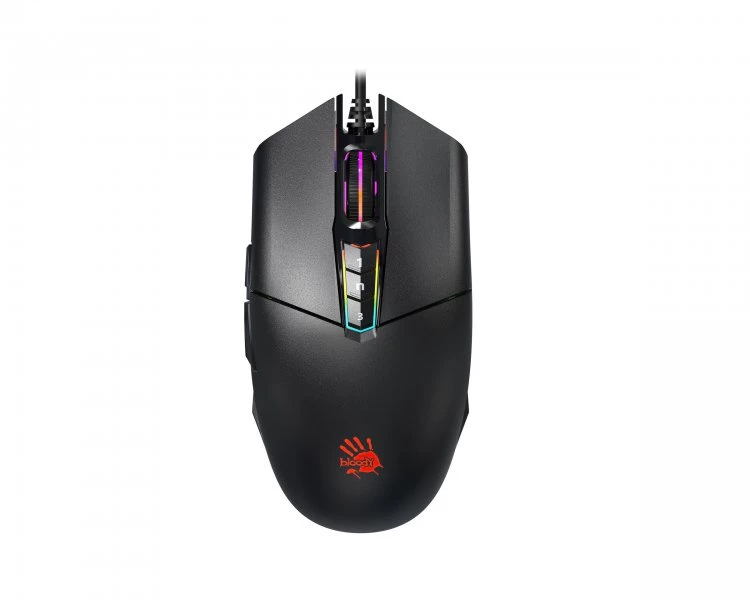 Миша ігрова A4Tech P91s Bloody, чорна, RGB підсвічування