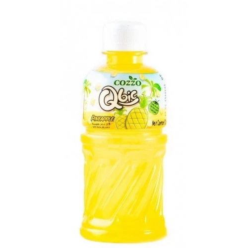 Напій Cozzo Qbic з ананасовим соком та м'якоттю кокосу 0.32 л (9555614202001)