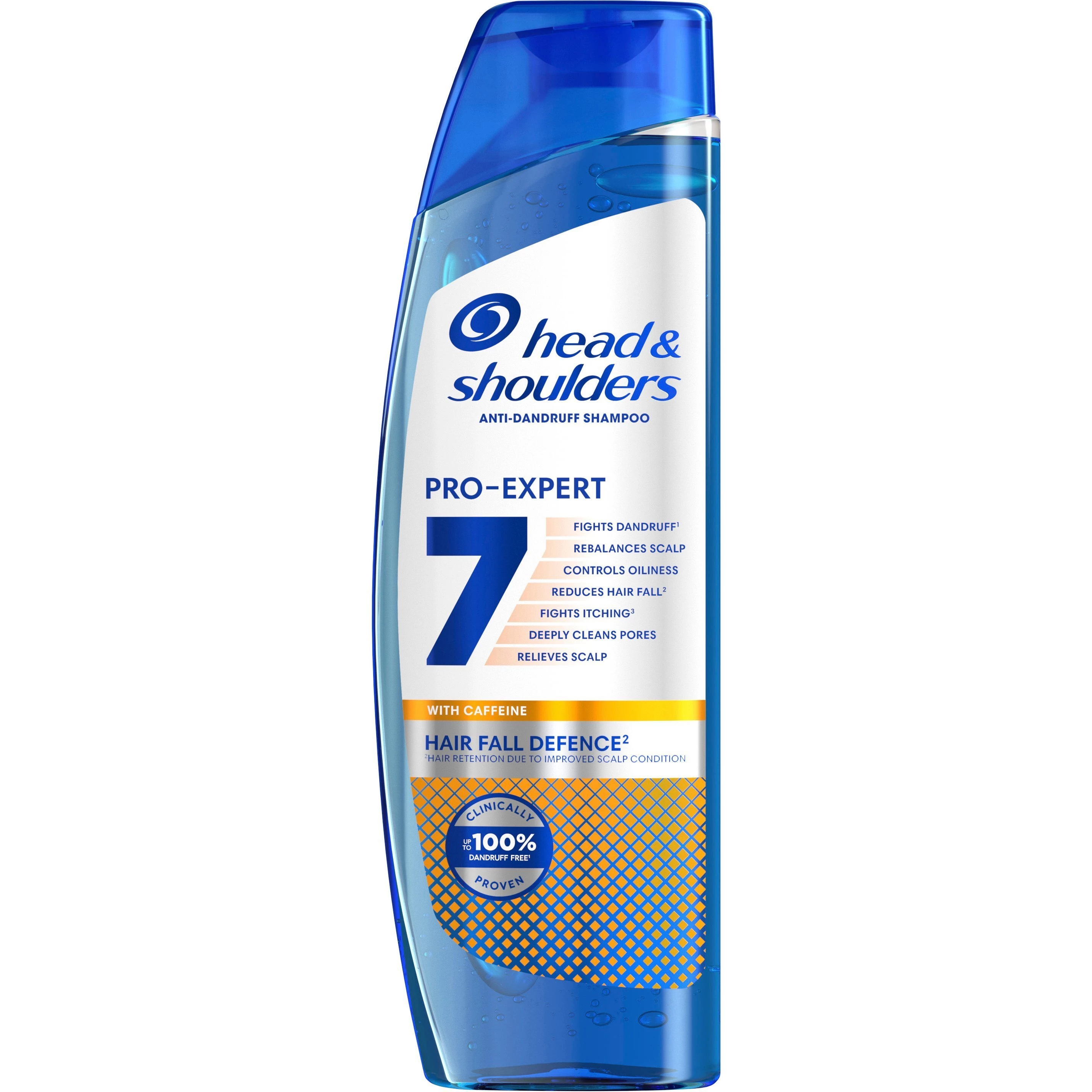 Шампунь проти лупи Head&Shoulders Pro-Expert 7 Захист від випадіння волосся з кофеїном, 250 мл