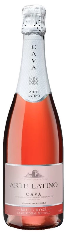 Вино ігристе Arte Latino Cava Brut Rose, 750 мл