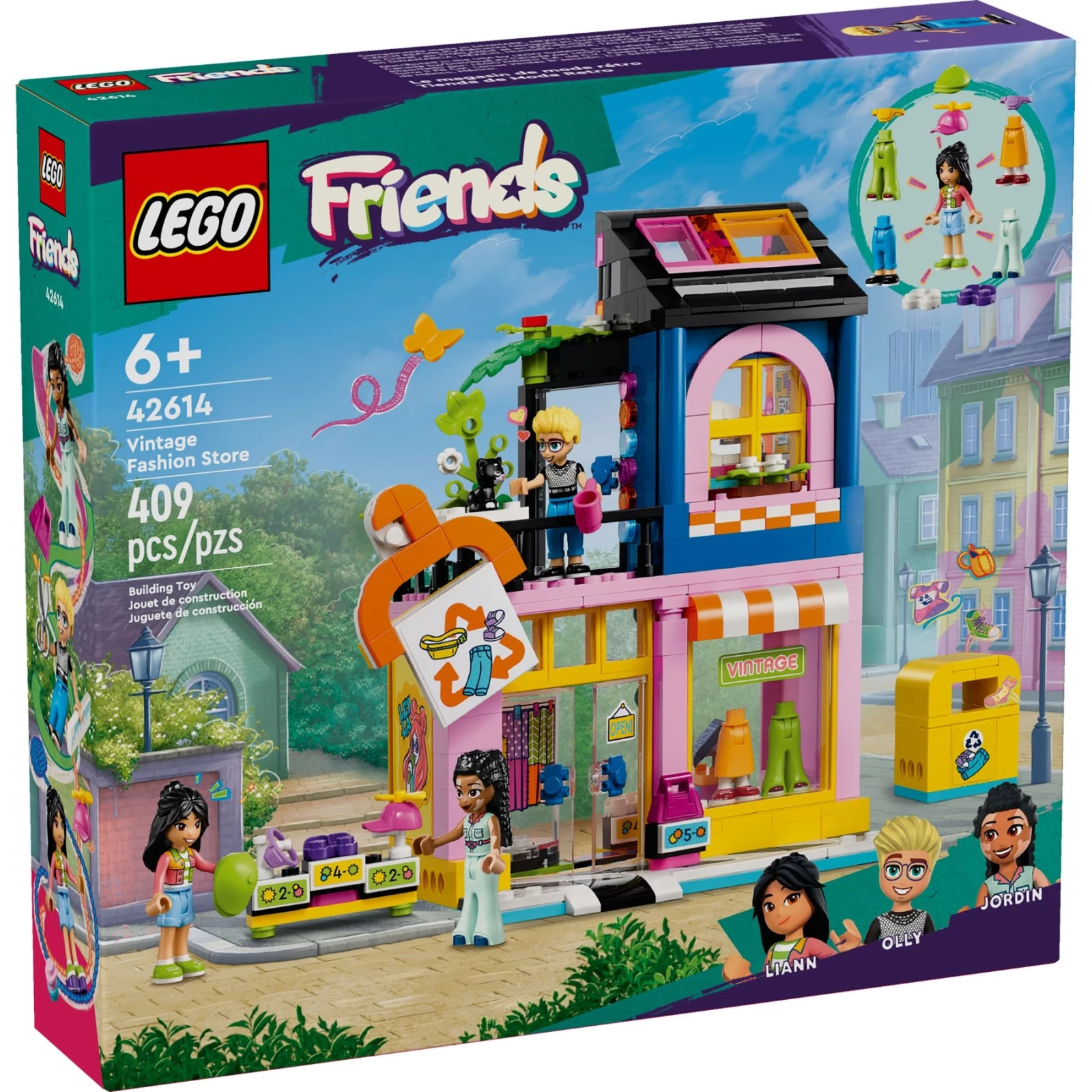 Конструктор LEGO Friends Крамниця вінтажного одягу 42614