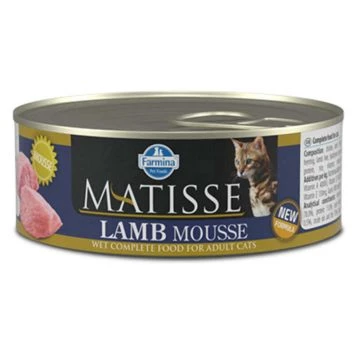 Вологий корм для котів Farmina Matisse Cat Mousse Lamb з ягням 85 гр