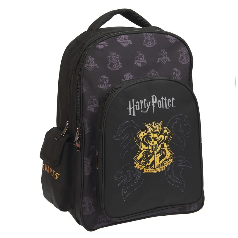Рюкзак Auchan Harry Potter чорний на 2 відділення (3665257487539)
