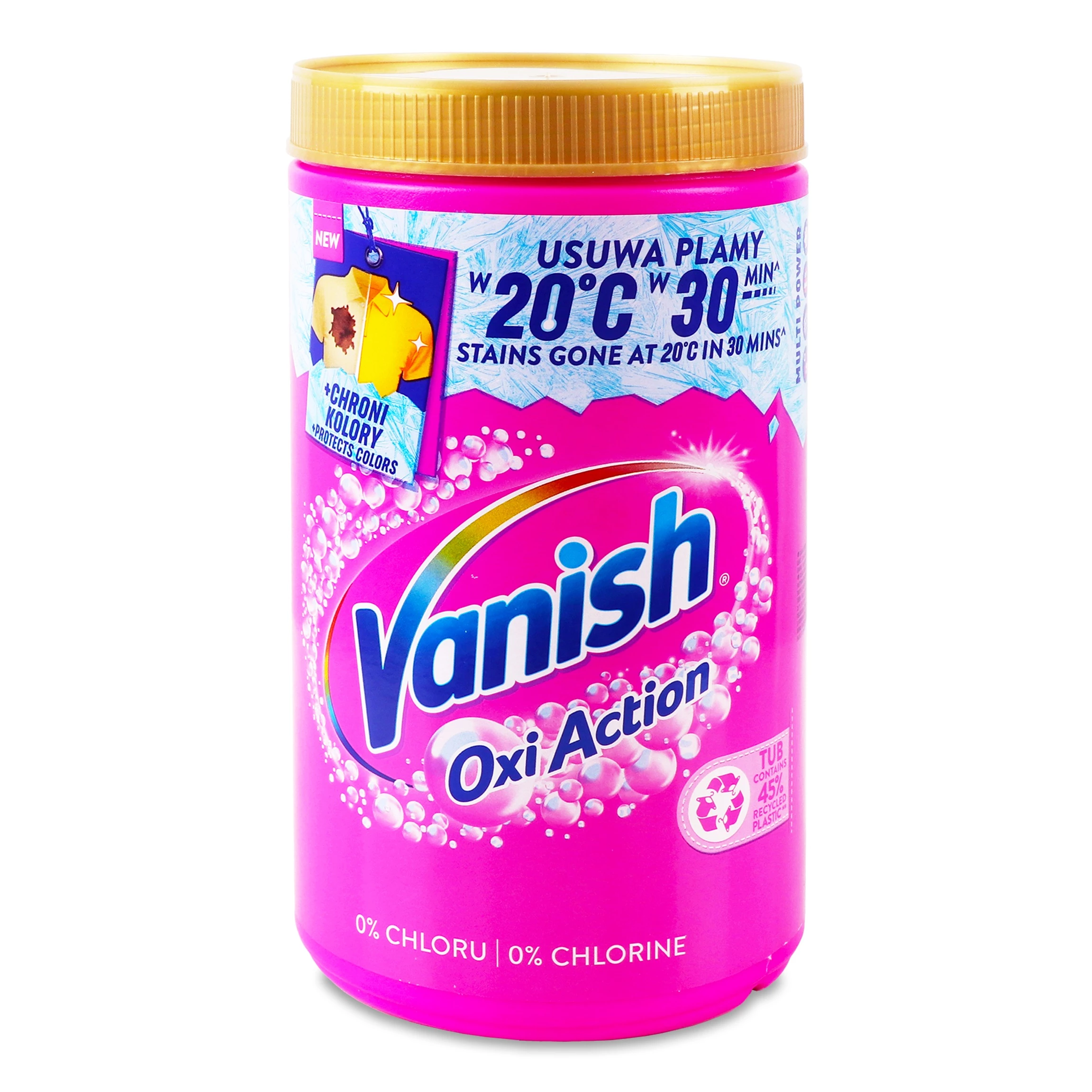 Засіб для видалення плям Vanish Oxi action для тканин порошкоподібний 1.4 кг (5908252017959)