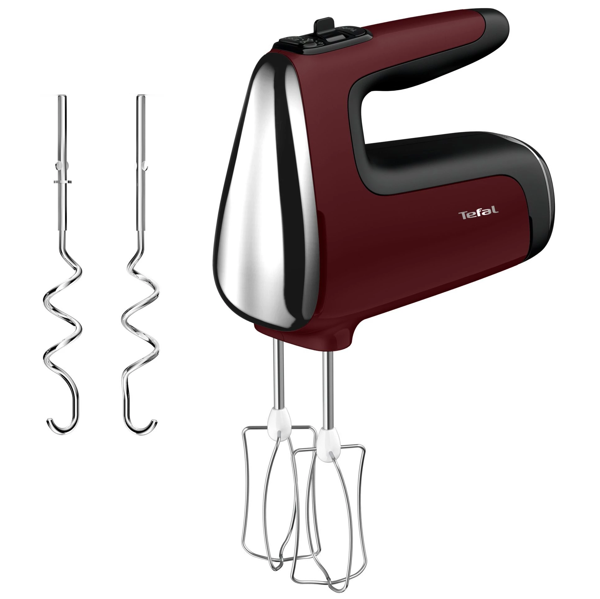 Міксер ручний Tefal Powermix Silence червоний з чорним 600 Вт (HT652538)