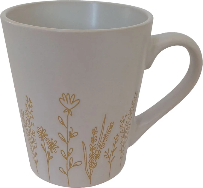 Кухоль керамічний Milika Blossom WhSaffron  350мл (410621)