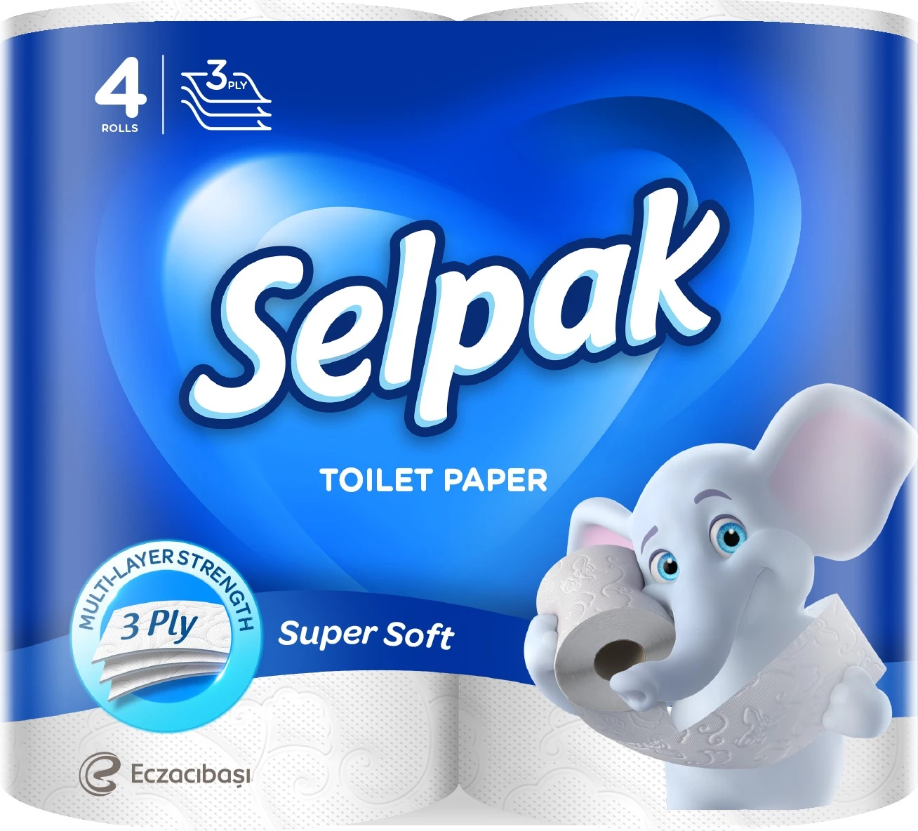 Туалетний папір Selpak Super Soft, 4 шт.