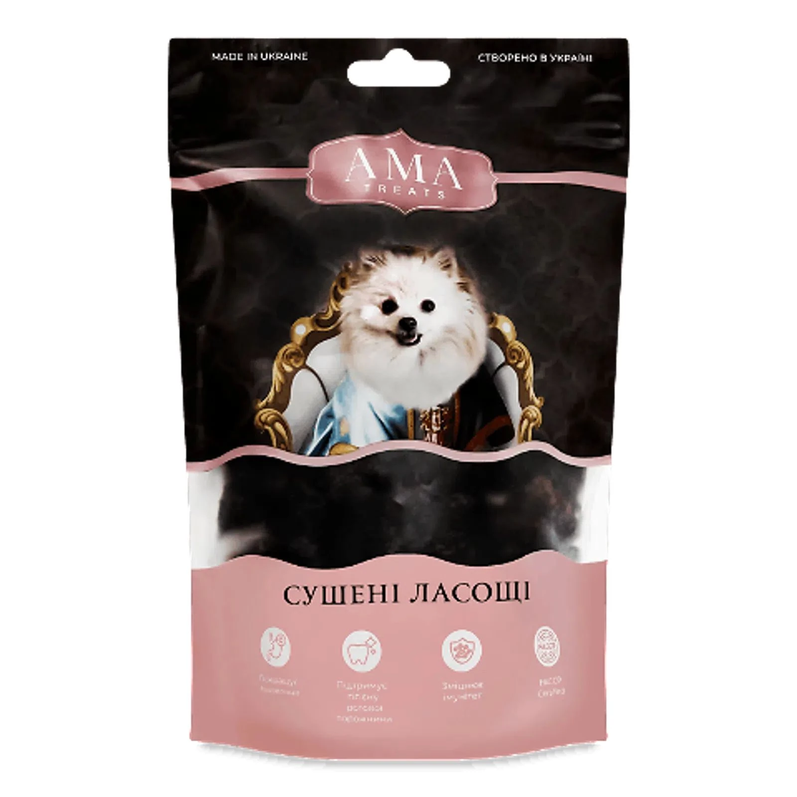 Ласощі для собак AMA Treats Міні комбо 100 г (4820241161195)