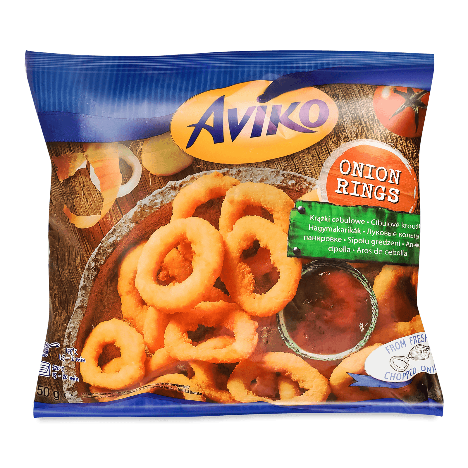 Кільця цибулеві Aviko, 450г