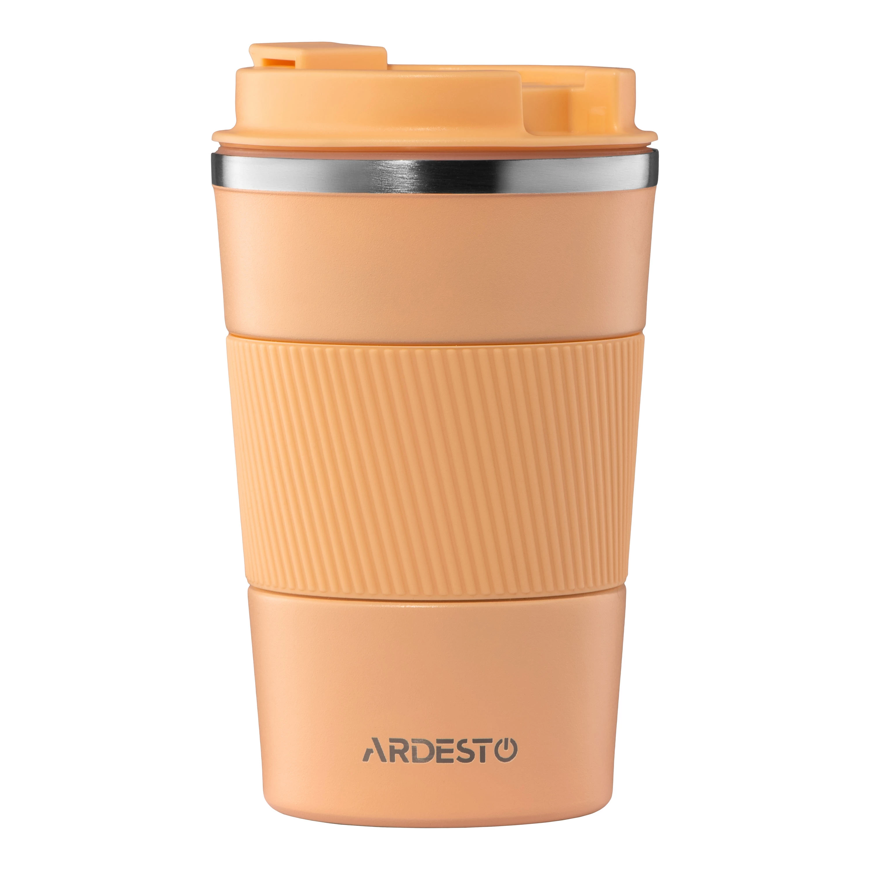 Термокухоль Ardesto Urban Peach Fuzz персиковий 380 мл, 14.5х6.8 см (AR2638PF)