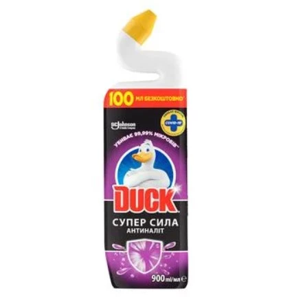 Засіб чистячий Duck для унітазу 5в1, 900 мл