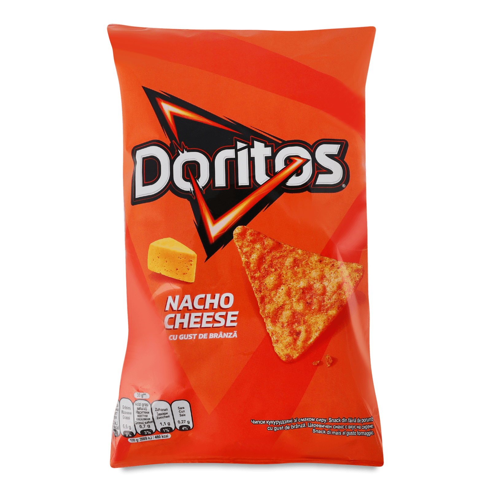 Чипси кукурудзяні Doritos зі смаком сиру, 90г