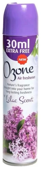 Аерозольний освіжувач повітря Ozone Lilac Scent, 300 мл
