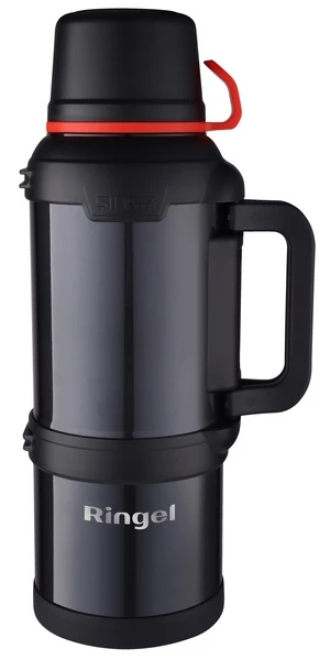 Термос Ringel Strong 3600 мл, чорний, нержавіюча сталь (RG-6136-3600)