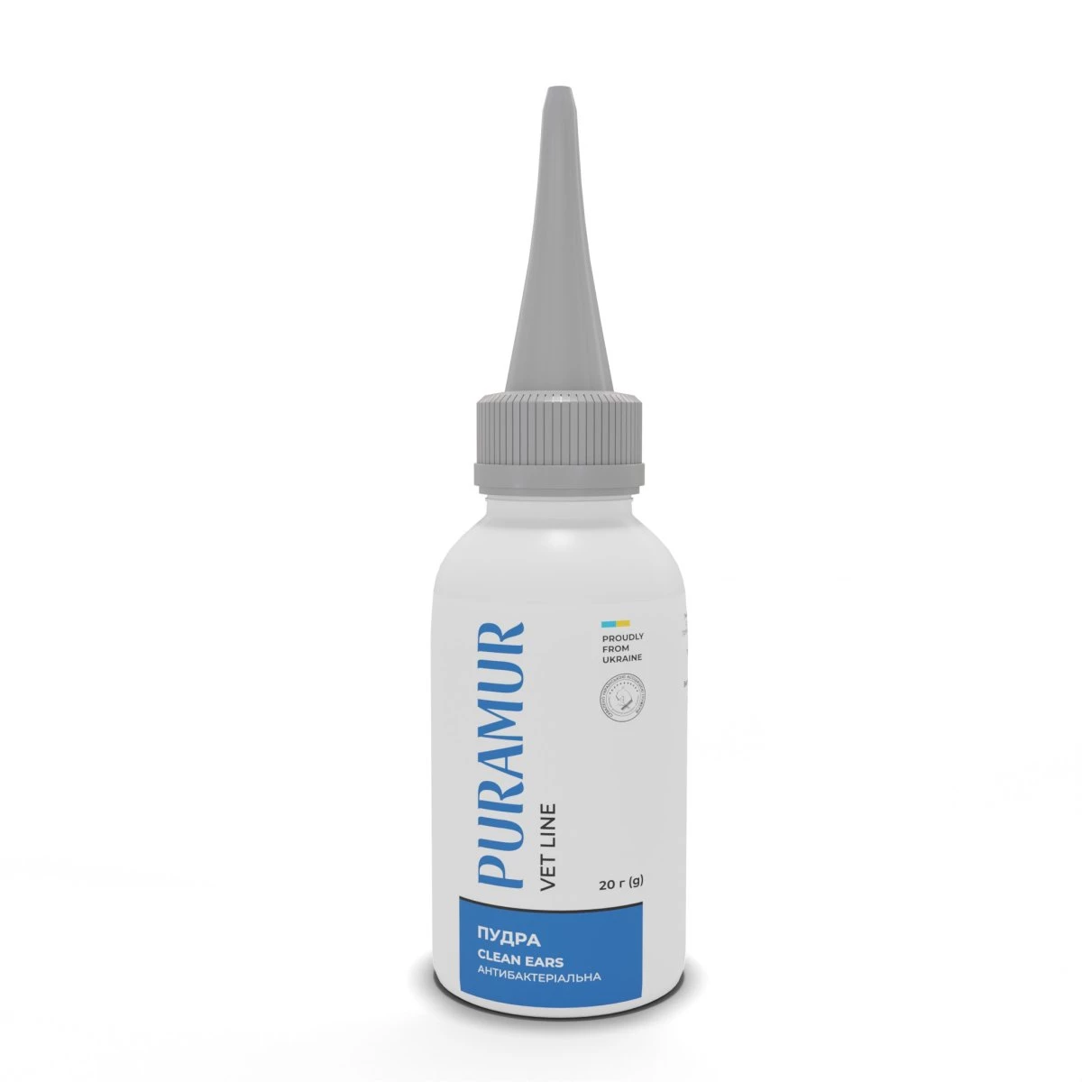 Пудра Puramur Clean Ears антибактеріальна для собак і котів 20 г (4823082434831)