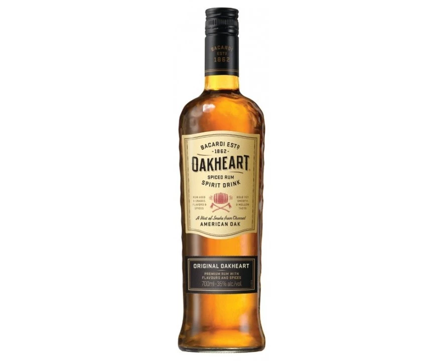 Ромовий напій Bacardi Oakheart Original 35% 0.5 л (5010677160018)