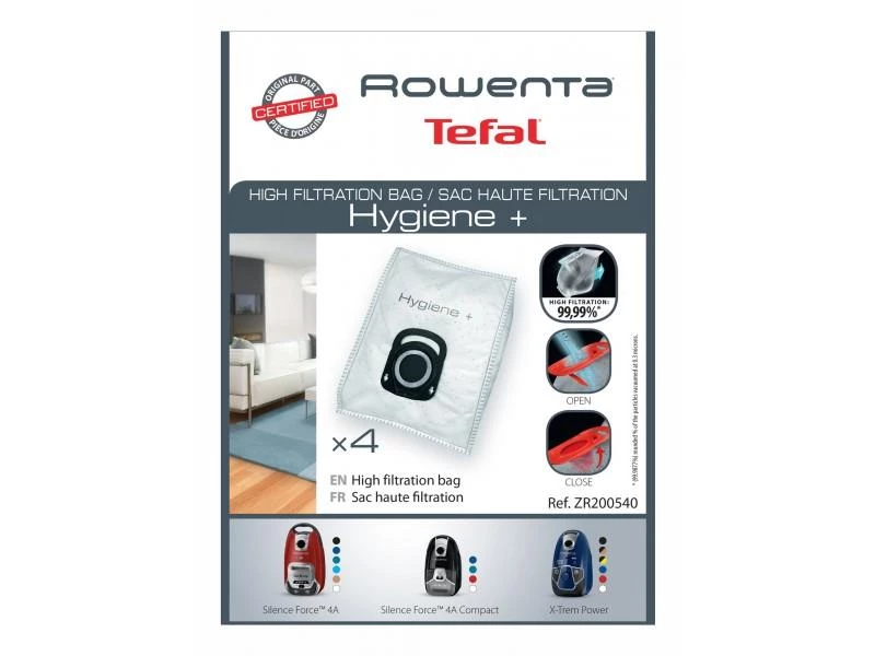 Набір мішків для пилососів Rowenta ZR200540