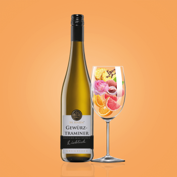 Вино 0,75 л Dr. Zenzen Gewurztraminer напівсолодке біле 9-10 % об. скл/пл Німеччина