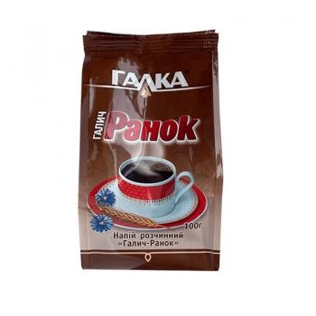 Напій 100г Галка Галич-Ранок розчинний порошкоподібний з екстрактом з кореня цикорію