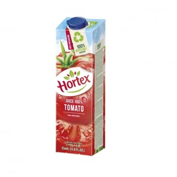 Сік 1л Hortex томатний відновлений пастеризований з м’якоттю, Польша