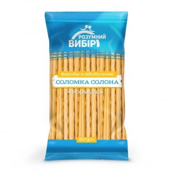 Соломка 80г Розумний вибір Формула солона
