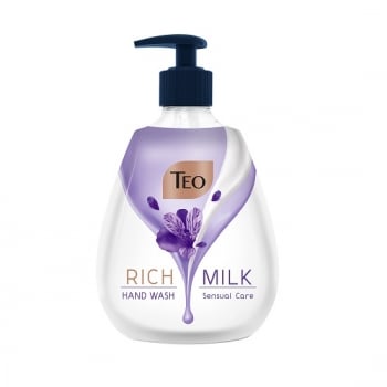 Мило рідке 400мл Teo Milk Rich Sensual Care/Soft Care п/флакон