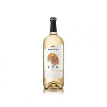 Вино 1,5 л Коблево Бордо Riesling біле сухе 9-12%, Україна