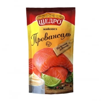 Майoнез 150 г Щедрo Прoвансаль 67%