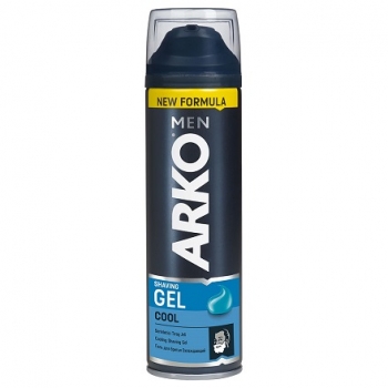 Гель для гоління 200 мл Arko Cool/with Hemp seed oil