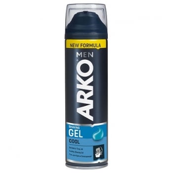 Гель для гоління 200 мл Arko Cool/with Hemp seed oil