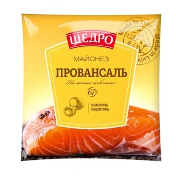 Майонез 300 г Щедро Провансаль 67%