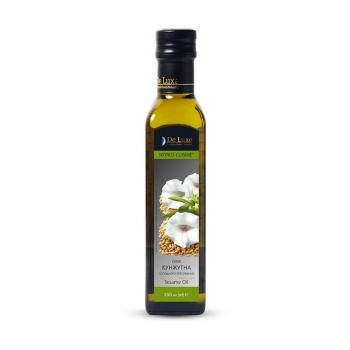 Олія 230 г De Luxe Foods&Goods Selected рослинна кунжутна хoлoдного пресування