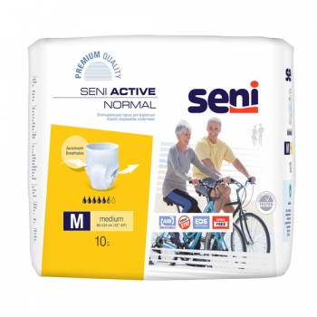 Підгузники 10 шт Seni Active Normal medium для дорослих