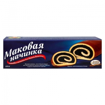 Макова начинка 275г Santa Vita полуфабрикат пастеризована