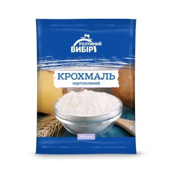 Крохмаль 350г Розумний вибір картопляний