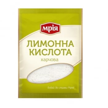 Лимонна кислота 25 г Мрія