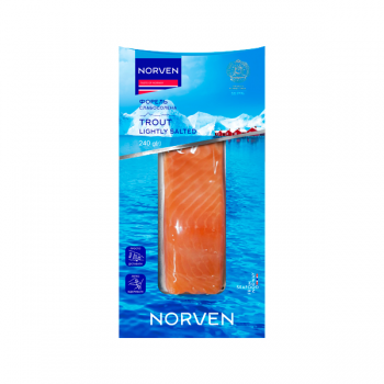 Форель 240 г Norven філе-кусок на шкірі
