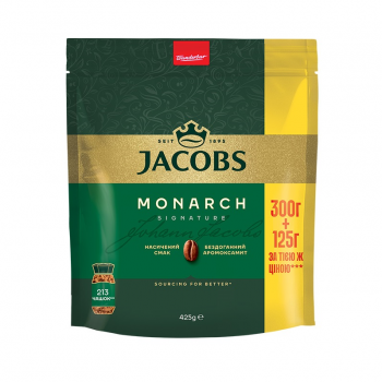 Кaвa 425г Jacobs Monarch розчиннa сублімована