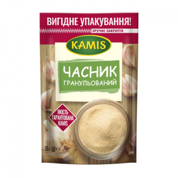 Часник 55 г Kamis гранульований м/уп