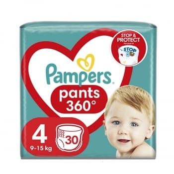 Підгузники-трусики 30 шт Pampers (4)