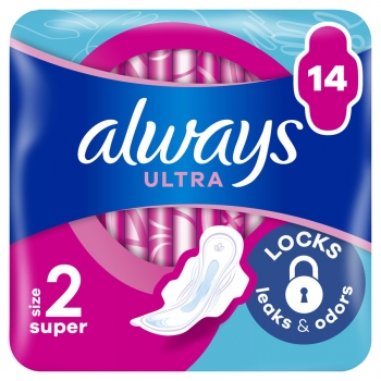 Прокладки гігієнічні 14 шт Always Ultra Super м/уп
