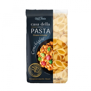 Мак.вир. 400г Своя Лінія Casa Della Pasta Мушлі