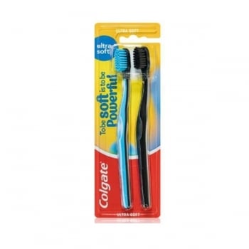 Набір щітка зубна 2 шт Colgate Toothbrush Ultra Soft блістер